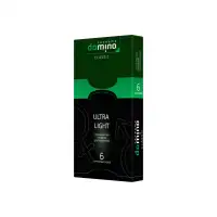 Изображение Luxe Презервативы Domino, classic, ultra light, латекс, 18 см, 5,2 см, 6 шт.