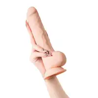 Изображение  Фаллоимитатор RS Silicone Matthew M, сайлекспан , телесный, 24,5 см