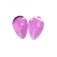 Фото Sexus Glass Вагинальные шарики Sexus Glass, стекло, розовые, Ø 2,7 см