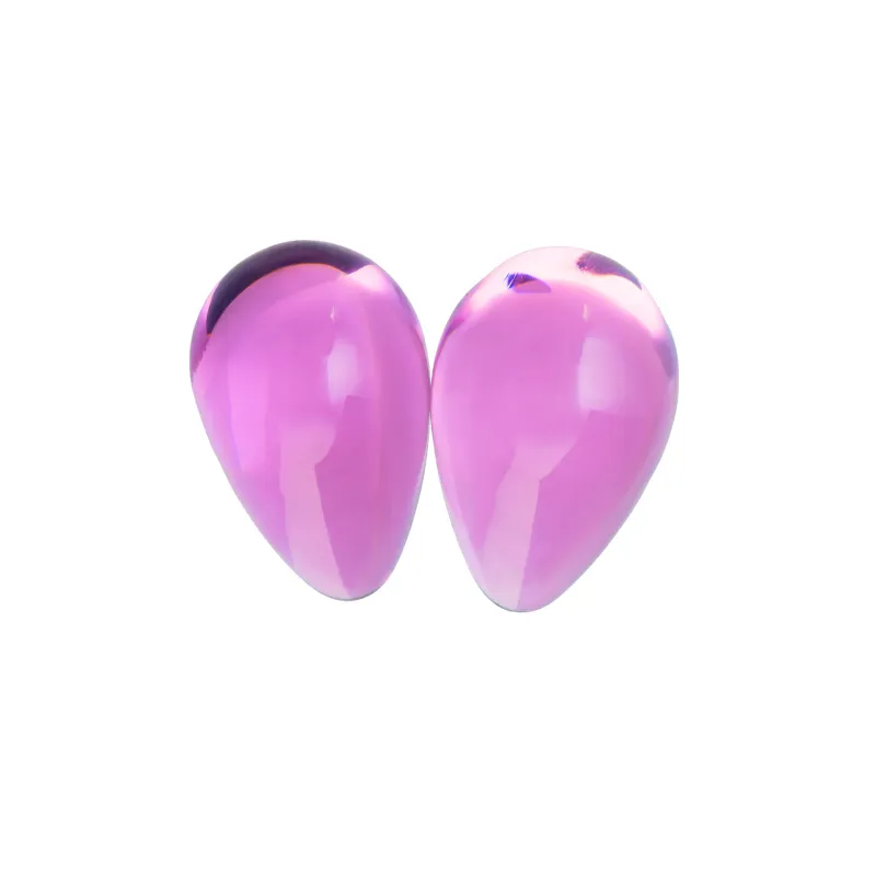 Фото Sexus Glass Вагинальные шарики Sexus Glass, стекло, розовые, Ø 2,7 см