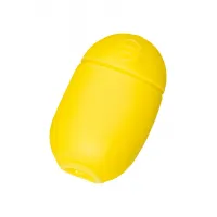 Изображение MensMax Мастурбатор нереалистичный MENS MAX CAPSULE 03 POP, TPE, желтый, 8 см (В ЗИПЛОКЕ)
