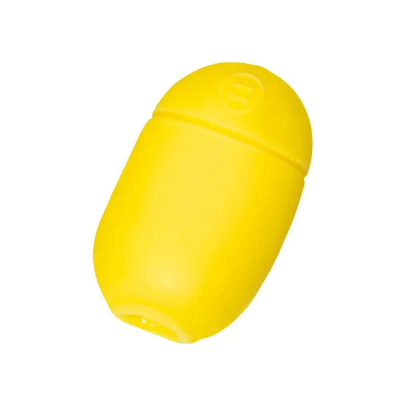Изображение MensMax Мастурбатор нереалистичный MENS MAX CAPSULE 03 POP, TPE, желтый, 8 см (В ЗИПЛОКЕ)