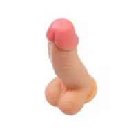 Изображение RealStick Nude by TOYFA Реалистичный фаллоимитатор RealStick Nude Cree, PVC, телесный, 20 см