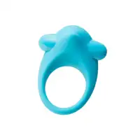 Фото A-toys by TOYFA Эрекционное кольцо на пенис TOYFA A-Toys, силикон, голубой, Ø 5,4 см