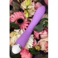Изображение Flovetta by toyfa, Китай Нереалистичный вибратор Flovetta LANTANA, силикон, фиолетовый, 22 см