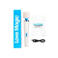 Вибромассажёр Love Magic Rechargeable HV-270, силикон, белый, 32 см — купить в Минске Фото Вибромассажёр Love Magic Rechargeable HV-270, силикон, белый, 32 см