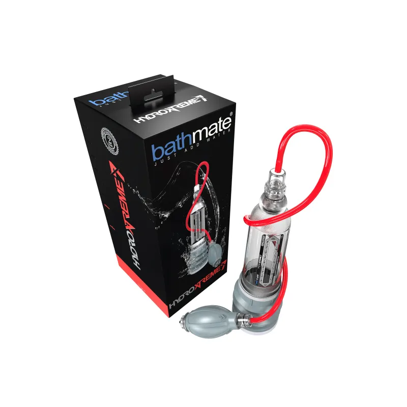 Фото Bathmate, Великобритания Гидропомпа Bathmate HYDROXTREME7, ABS пластик, прозрачная, 30 см (аналог Hydromax Xtreme X30)