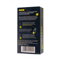 Изображение GANZO Презервативы Ganzo, juice, латекс, аромат, 18 см, 5,2 см, 12 шт.