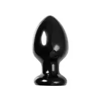 Изображение  Анальная втулка POPO Pleasure by TOYFA Cetus β, PVC, черная, 13 см, Ø 6,8 см