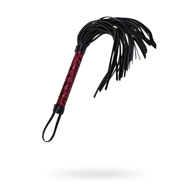 Фото Theatre by TOYFA Флоггер TOYFA Theatre из материала с 3d эффектом, красный