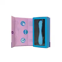 Фото Satisfyer, Германия Стимулятор точки G с фиксацией формы Satisfyer G-Spot Flex 4+ Connect App, голубой, 19,5 см