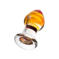 Изображение Sexus Glass Анальная втулка Sexus Glass, стекло, прозрачная, 9 см, Ø 4 см