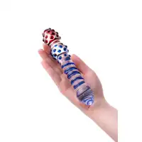 Sexus Glass Двусторонний фаллоимитатор Sexus Glass, стекло, прозрачный, 20,5 см — купить в Минске Изображение Sexus Glass Двусторонний фаллоимитатор Sexus Glass, стекло, прозрачный, 20,5 см