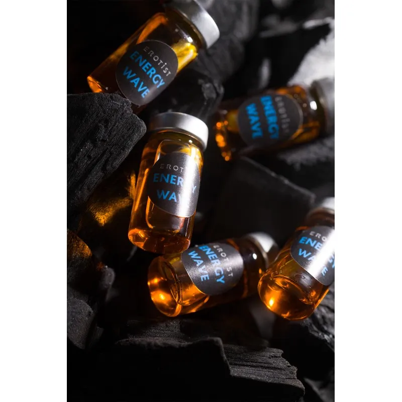 Изображение Erotist Капсулы в среде-активаторе Erotist ENERGY WAVE, для мужчин, для усиления эрекции, 5капсул