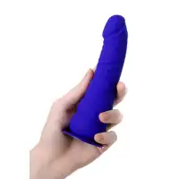 Изображение A-toys by TOYFA Страпон A-Toys by TOYFA Siru, силикон, фиолетовый, 14,5 см