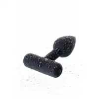 Фото Erotist Анальная втулка Erotist SHAFT, силикон, черный, 6,9 см