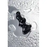 Фото Sexus Glass Анальная втулка Sexus Glass, стекло, черная, 9,8 см