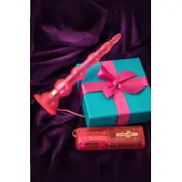 Фото Seven Creations Вибратор анальный розовый 17,8 см