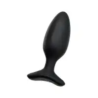 Фото Lovense, США Анальная втулка LOVENSE Hush 2 (M), силикон, черная, 13,5 см, Ø 4,4 см