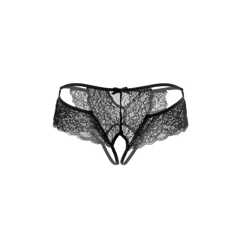 Изображение Erolanta Lingerie Эротические трусики Erolanta Felicity, черный (46-48)