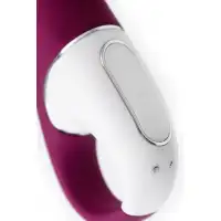 Изображение Satisfyer, Германия Вакуум-волновой стимулятор клитора с вибрацией Satisfyer Lucky Libra, силикон, бордовый, 15,7 см