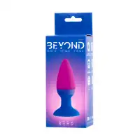 Фото Beyond by Toyfa, Китай Анальная втулка Beyond by Toyfa, Reed, силикон, розовая, 10 см