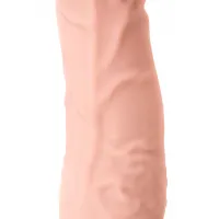 Изображение A-toys by TOYFA Реалистичный вибратор A-Toys by TOYFA Akin, силикон, телесный, 20,2 см