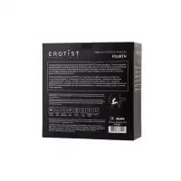 Фото Erotist Стимулятор простаты Erotist Fourth, силикон, чёрный, 12,4 см