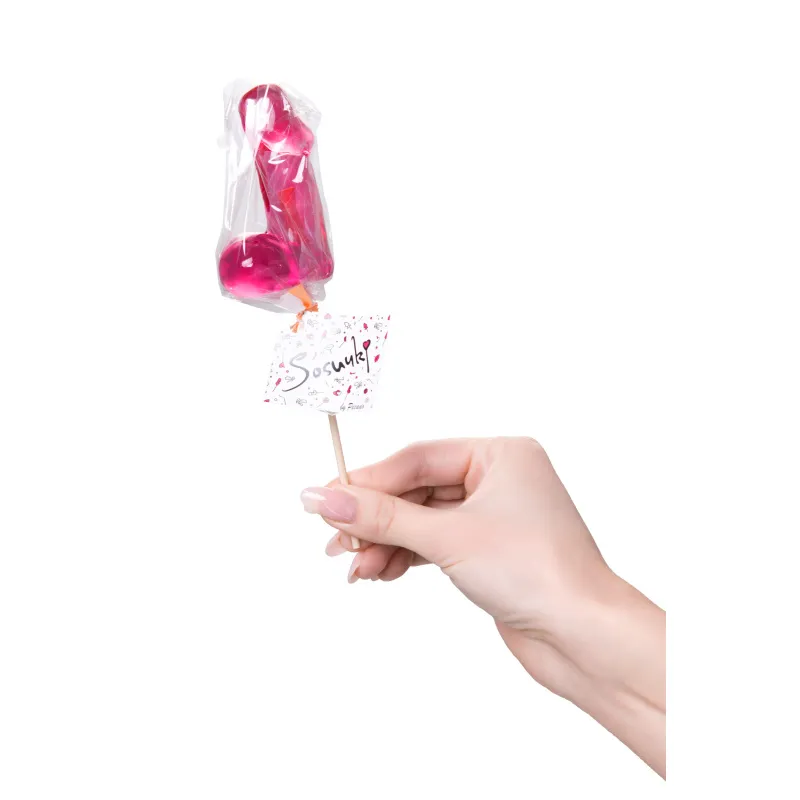 Фото Sosuчki Леденец Sosuчki, «Пенис Irish Cream», средний, розовый, 80гр