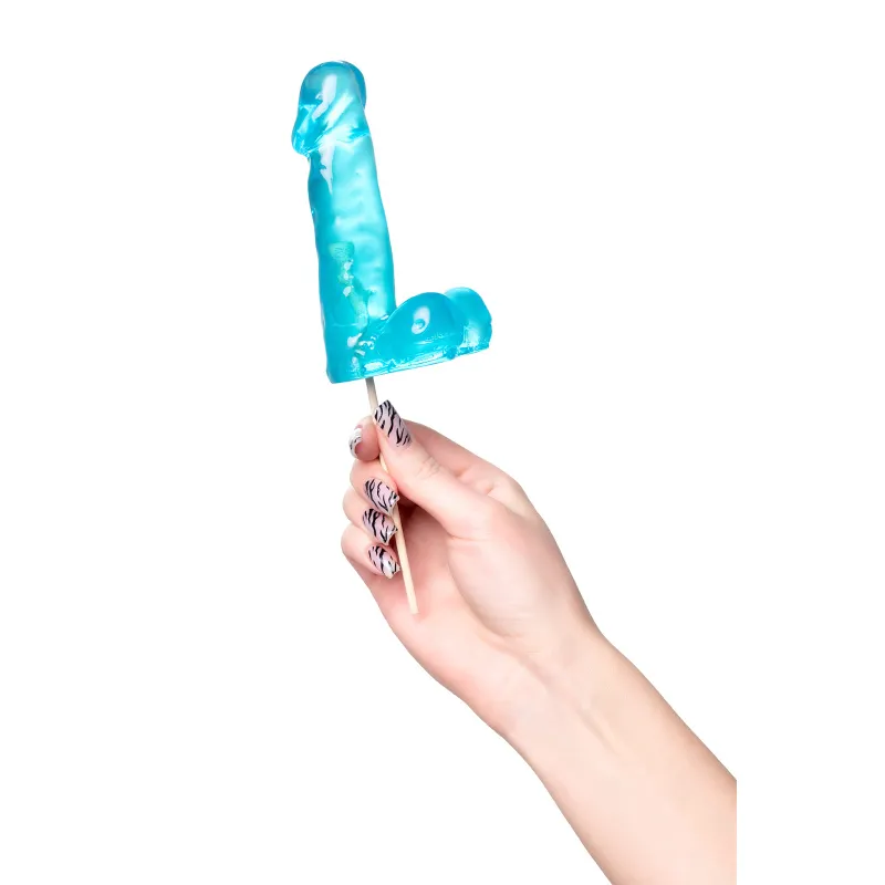 Изображение Sosuчki Леденец Sosuчki, «Пенис Blue Curacao», голубой 173гр.