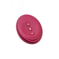 Изображение Leroina Многофункциональный вибратор LEroina Caberna, силикон, бордовый, 20 см