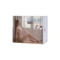 Фото KOKOS Мастурбатор реалистичный KOKOS Olivia с вибрацией и ротацией, TPR, телесный, 26 см