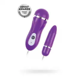 Виброяйцо A-Toys by TOYFA Pelly, ABS пластик, фиолетовый  6,6 см