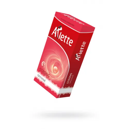 Фото Arlette, Россия Презервативы Arlette, strong, латекс, ультрапрочные, 18 см, 5,2 см, 12 шт.