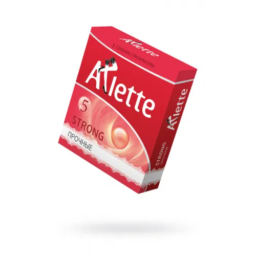 Изображение Arlette, Россия Презервативы Arlette, strong, латекс, ультрапрочные, 18 см, 5,2 см, 3 шт.