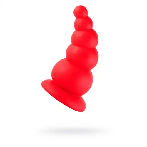 Black & Red by TOYFA Анальная втулка. Красная — купить в Минске Изображение Black & Red by TOYFA Анальная втулка. Красная