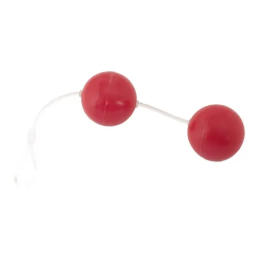 Изображение Black & Red by TOYFA Шарики вагинальные 4,5 см силикон красные