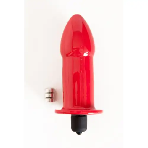 Black & Red by TOYFA Вибровтулка 10,5 см красная — купить в Минске Фото Black & Red by TOYFA Вибровтулка 10,5 см красная