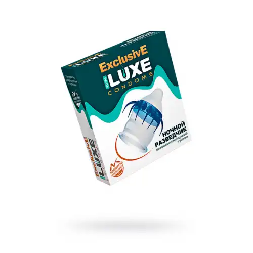 Изображение Luxe Презервативы Luxe, exclusive, «Ночной разведчик», 18 см, 5.2 см, 1 шт.