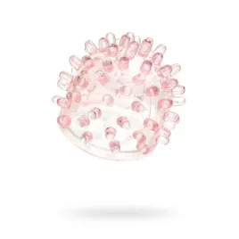 Насадка для массажера Magic Wand. с усиками, силикон, розовый, 8 см