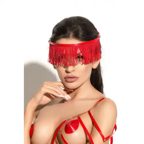 Фото Me Seduce, Польша Украшение на голову Me Seduce Queen of hearts с длинной бахромой, красное, OS