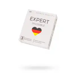 Презервативы EXPERT Invisible Germany 3 шт. (ультратонкие)