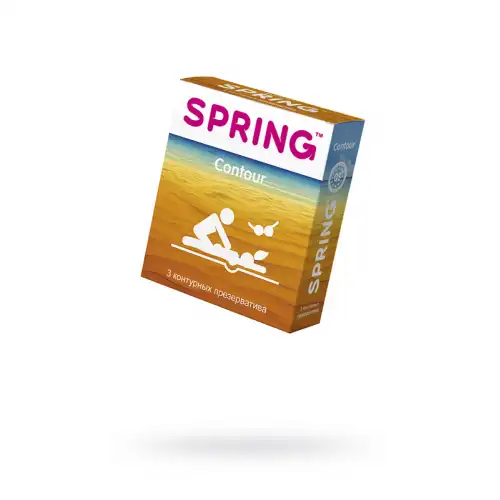 Презервативы Spring, contour, контурные, латекс, 17,5 см, 5,4 см, 3 шт. — купить в Минске Изображение Презервативы Spring, contour, контурные, латекс, 17,5 см, 5,4 см, 3 шт.