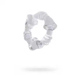 Эрекционное кольцо Dream Toys, TPE, прозрачное, 2 см