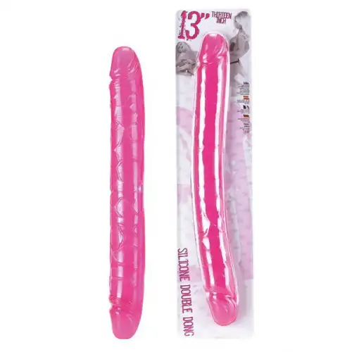 Изображение Seven Creations Фаллоимитатор Dream Toys двусторонний, TPR, красный, 33 см