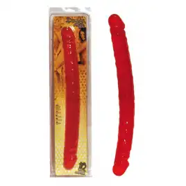Фаллоимитатор Dream Toys двусторонний, TPR, розовый, 45,7 см