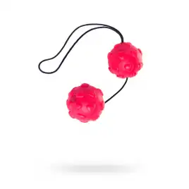 Вагинальные шарики Dream Toys с дополнительной стимуляцией, красные, Ø3,5 см