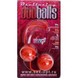Вагинальные шарики Dream Toys, супермягкие, красные, Ø3,5 см