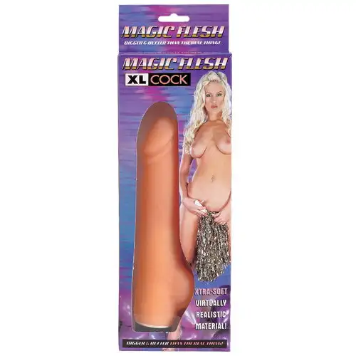 Фото Seven Creations Вибратор Dream Toys Magic Flesh реалистичный, телесный, 20,3 см