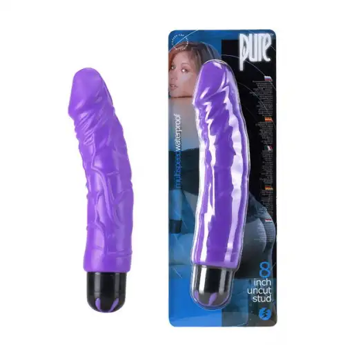 Фото Seven Creations Вибратор Dream Toys реалистичный, водонепроницаемый, TPR, фиолетовый, 20,3 см